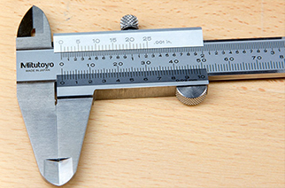 Mitutoyo Verniers caliper to check quality of products